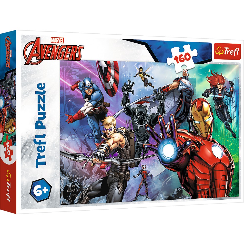 PUZZLE TREFL 160 DISNEY MARVEL EROI IN ACTIUNE RAZBUNATORII