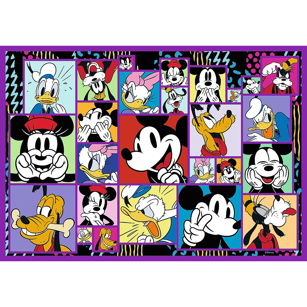 PUZZLE TREFL 4X250 DISNEY MICKEY MOUSE SI PRIETENII