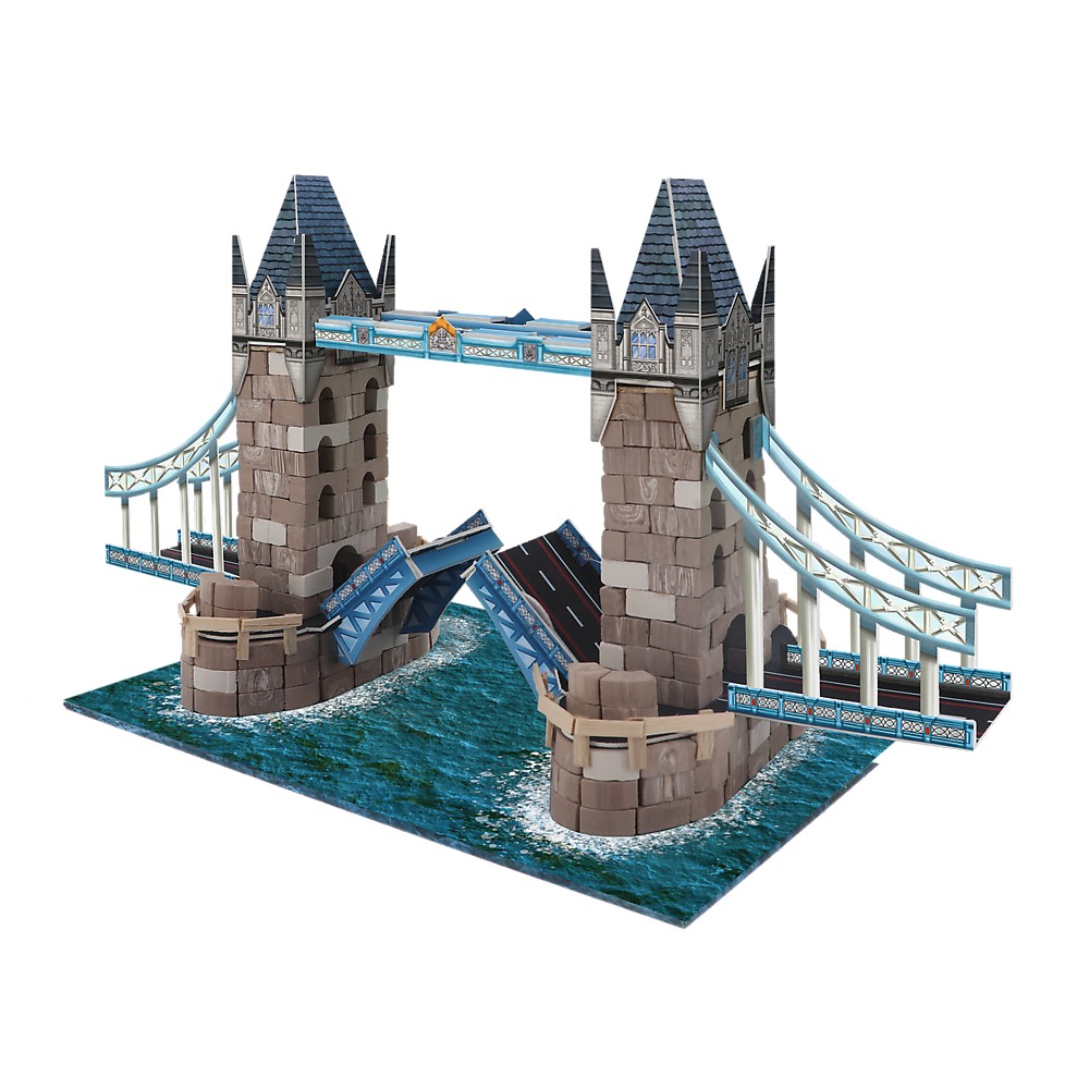 Set construcție Brick Trick Travel Tower Bridge, 290 piese, 7+