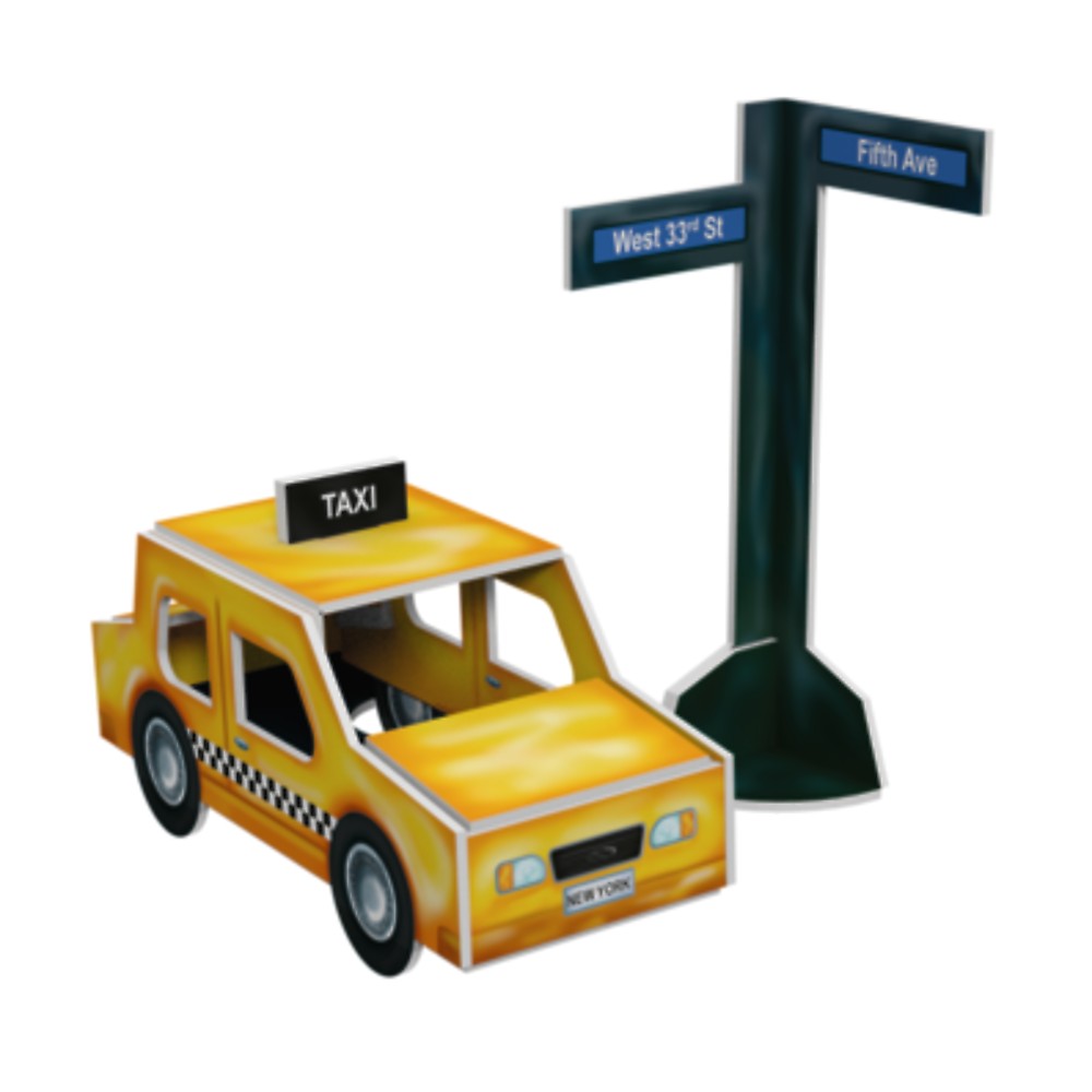 Set construcție Brick Trick XL Travel Empire State Building, 420 piese