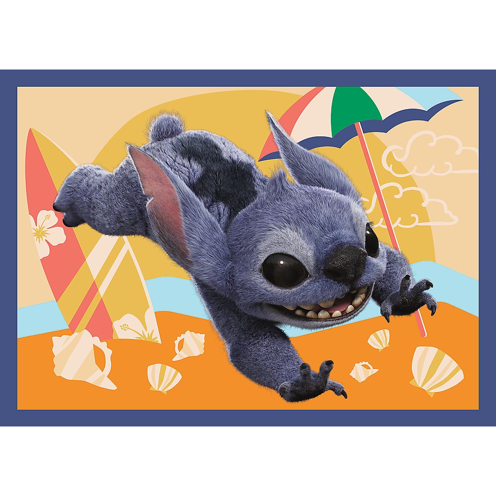 PUZZLE 4IN1 DISNEY LILO SI STITCH VACANTA IN HAWAII