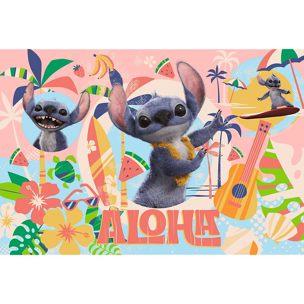PUZZLE TREFL 100 DISNEY STITCH SI PRIETENII IN ACTIUNE