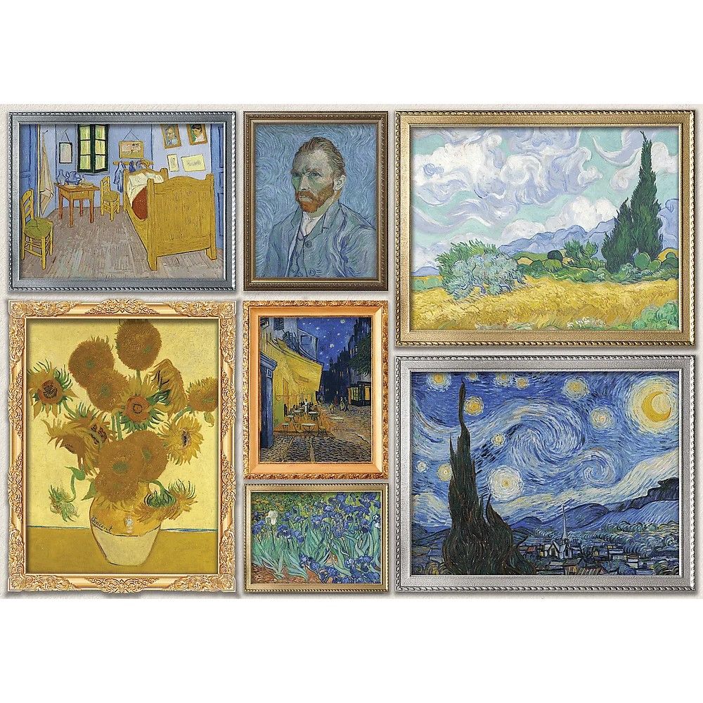 Puzzle Trefl 1000 piese Art Collection Vincent van Gogh
