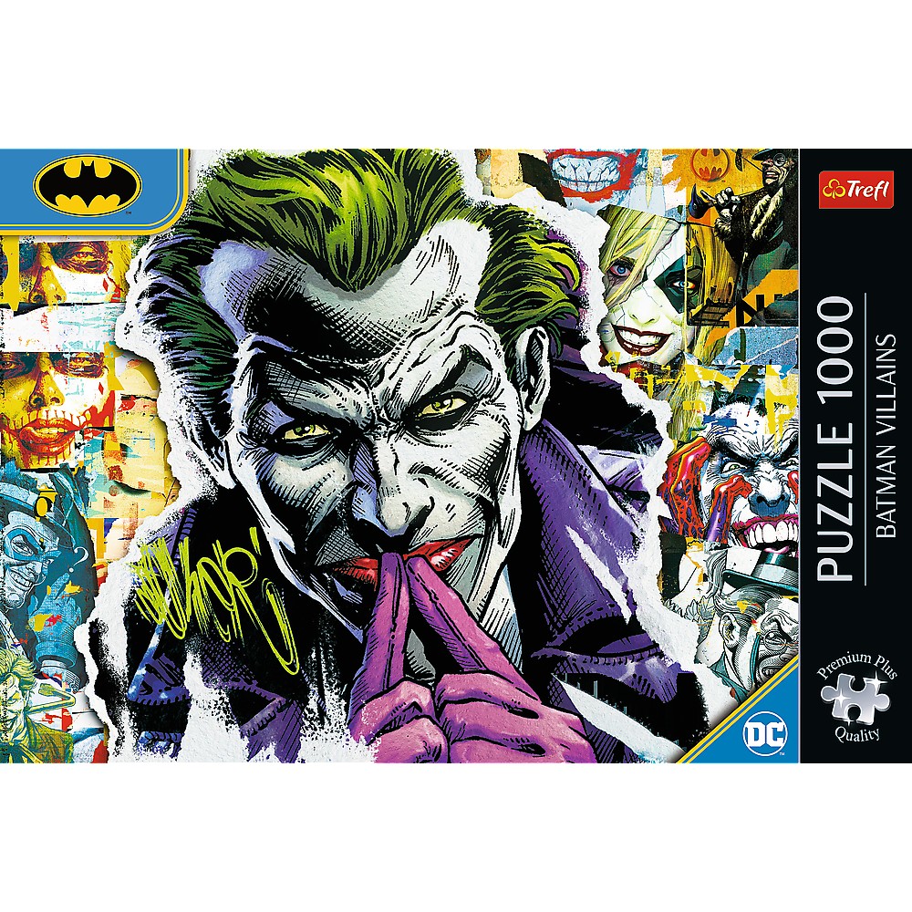 Puzzle Trefl Joker 1000 piese Premium Plus, multicolor, 12+ ani