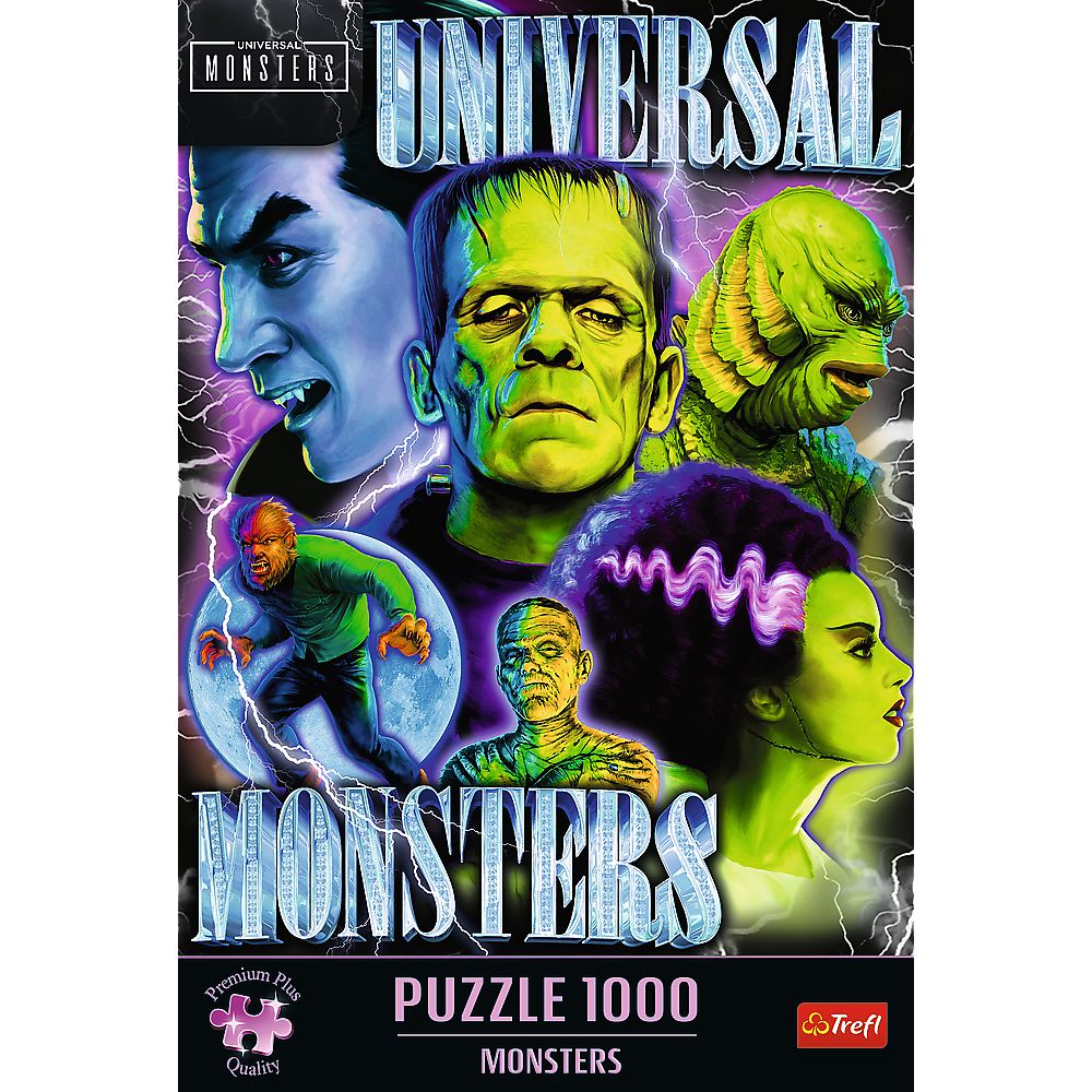 PUZZLE TREFL 1000 PREMIUM PLUS MONSTRI