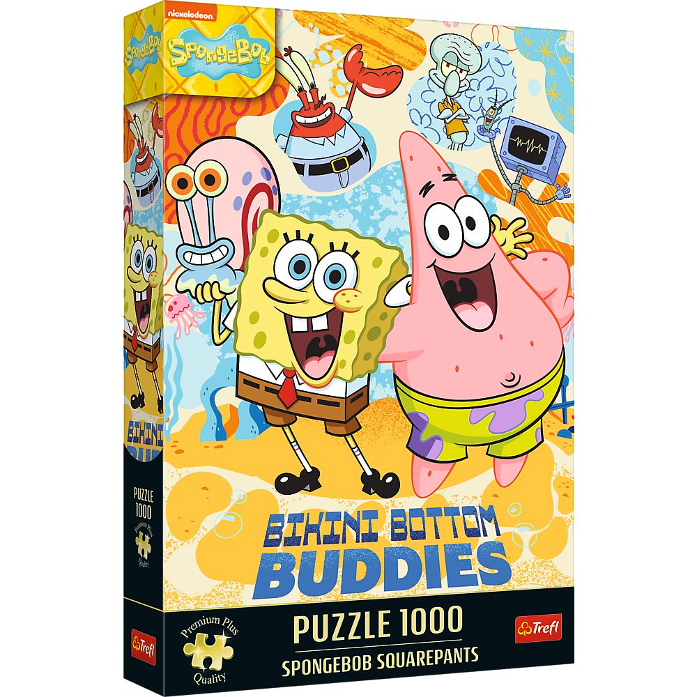 PUZZLE TREFL 1000 PREMIUM PLUS SPONGEBOB SQUAREPANTS