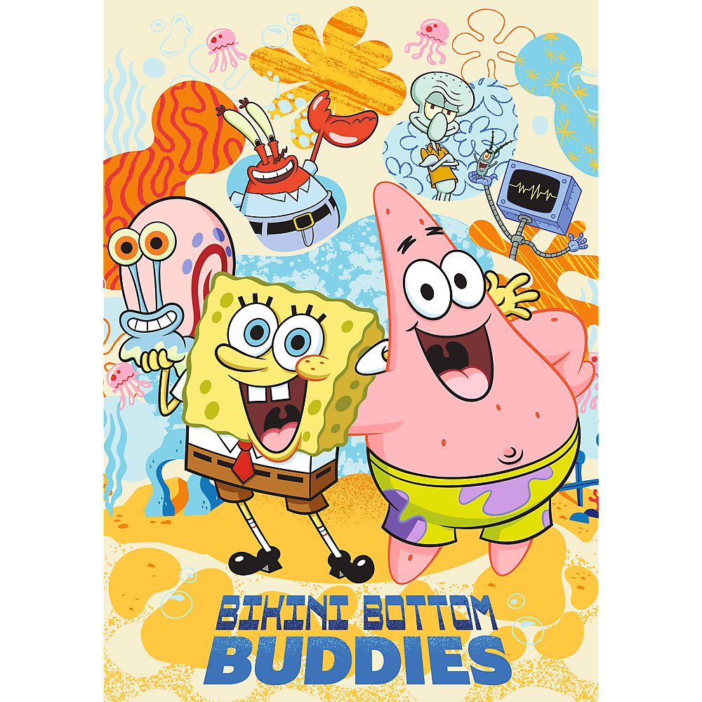 PUZZLE TREFL 1000 PREMIUM PLUS SPONGEBOB SQUAREPANTS