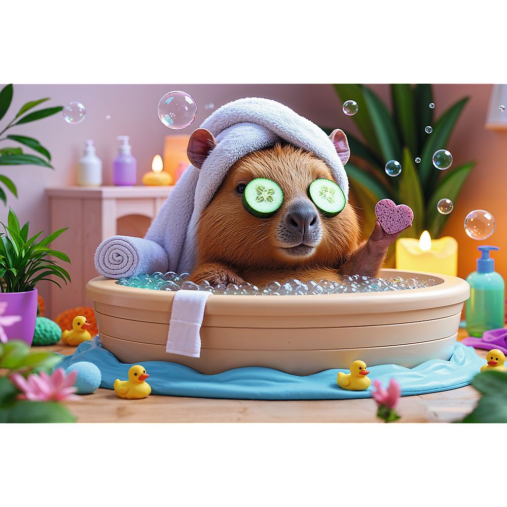 PUZZLE TREFL 160 CAPIBARA LA SPA
