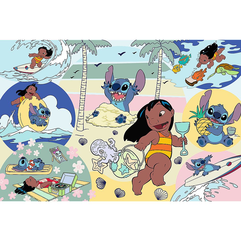 Puzzle Trefl Disney Stitch, 160 piese, pentru copii 6+