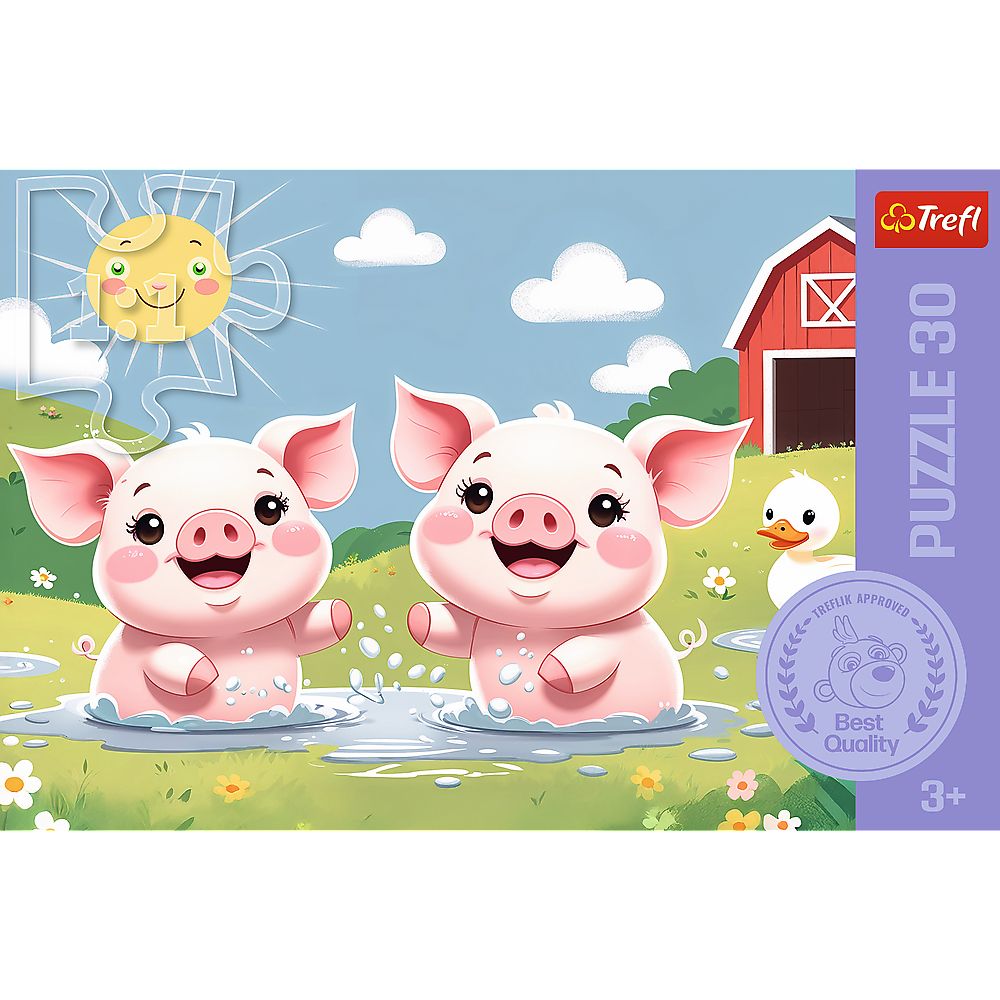 PUZZLE TREFL 30 VIATA FERICITA LA TARA