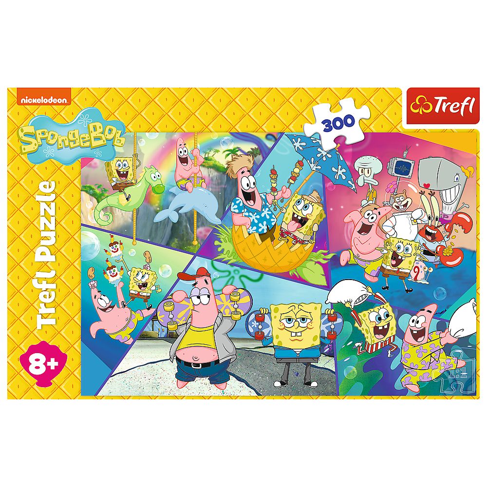 PUZZLE TREFL 300 SPONGEBOB IN BIKINI