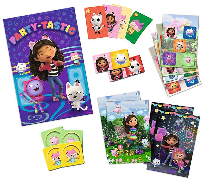 Joc educativ 8 in 1 Trefl Gabby's Dollhouse pentru copii 3+ ani