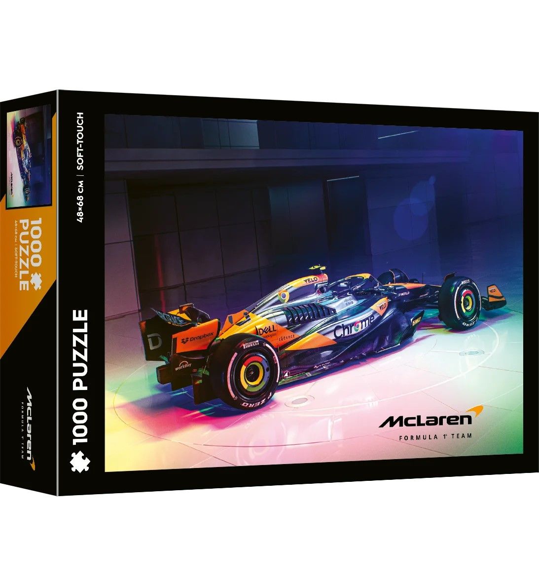 PUZZLE TREFL 1000 SOFT TOUCH FORMULA1 MCLAREN CHROME