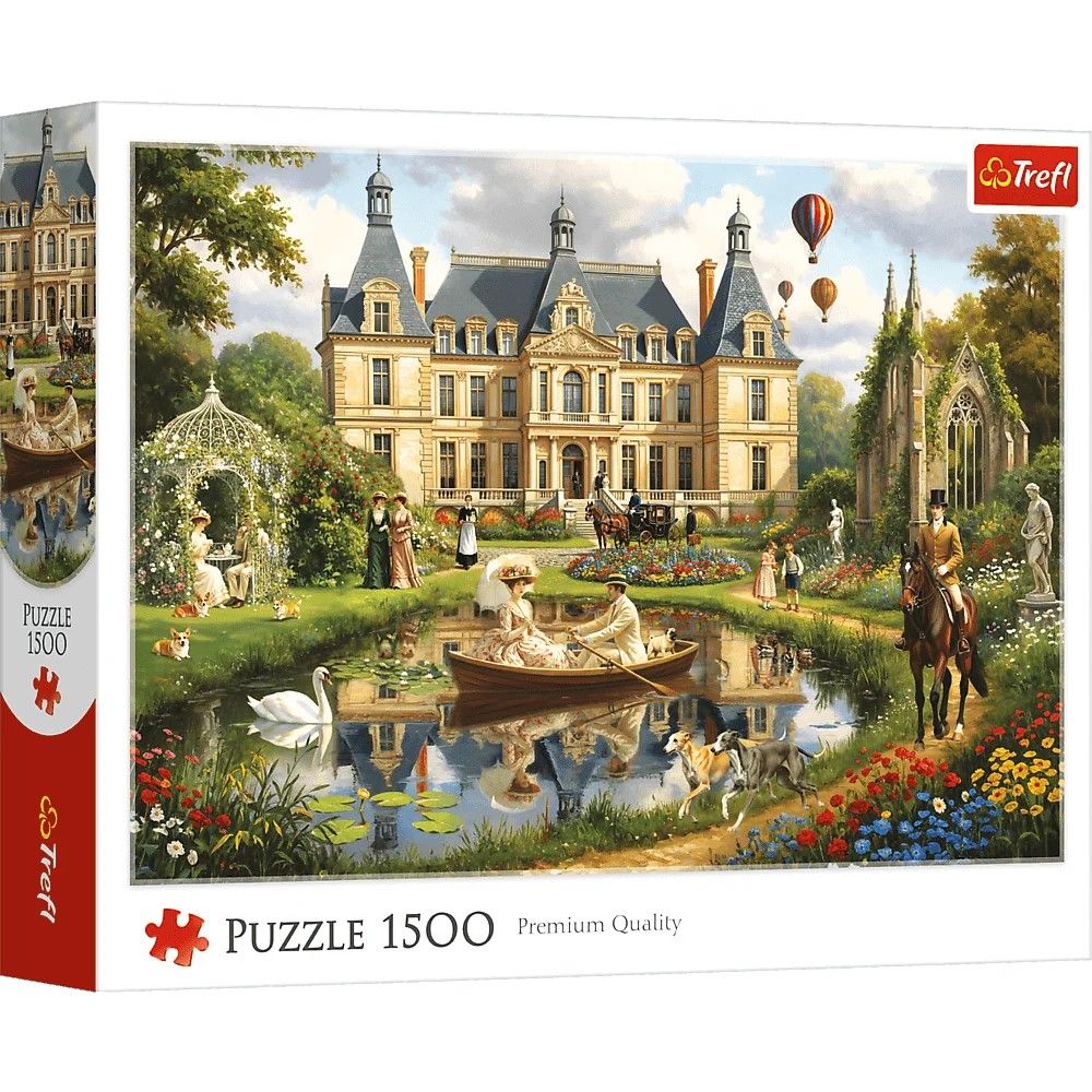 PUZZLE TREFL 1500 PALATUL DE LANGA APA