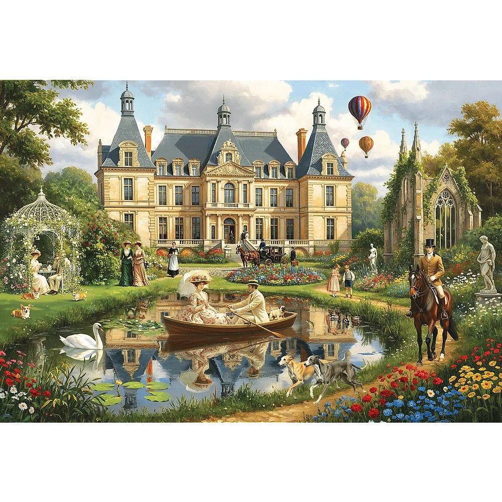 PUZZLE TREFL 1500 PALATUL DE LANGA APA