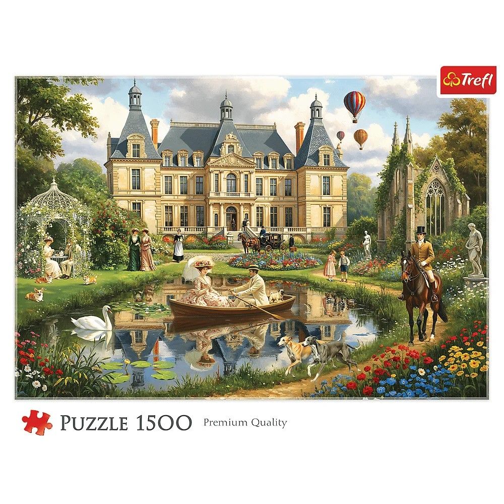 PUZZLE TREFL 1500 PALATUL DE LANGA APA