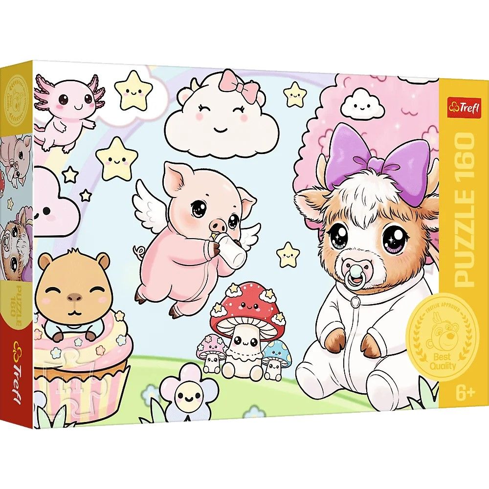 PUZZLE TREFL 160 ANIMALE MICI