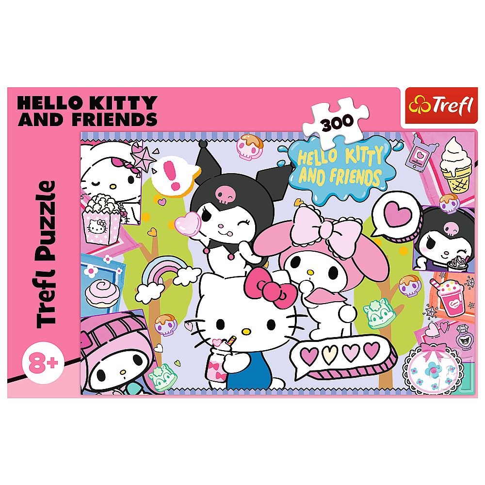 PUZZLE TREFL 300 HELLO KITTY SI PRIETENII