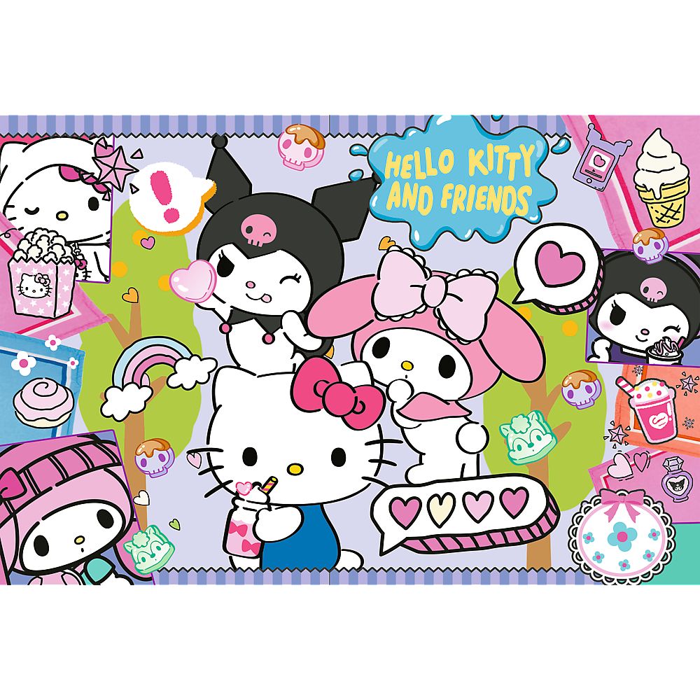 PUZZLE TREFL 300 HELLO KITTY SI PRIETENII