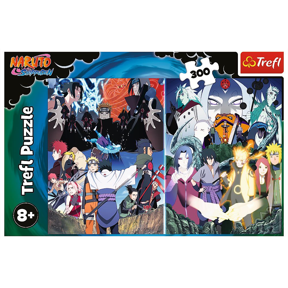 PUZZLE TREFL 300 NARUTO SHIPPUDEN NINJA DIN LUMEA LUI NARUTO