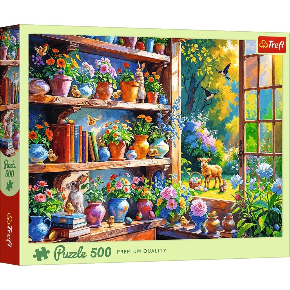 PUZZLE TREFL 500 DIMINEATA DE PRIMAVARA IN ORANGERIE