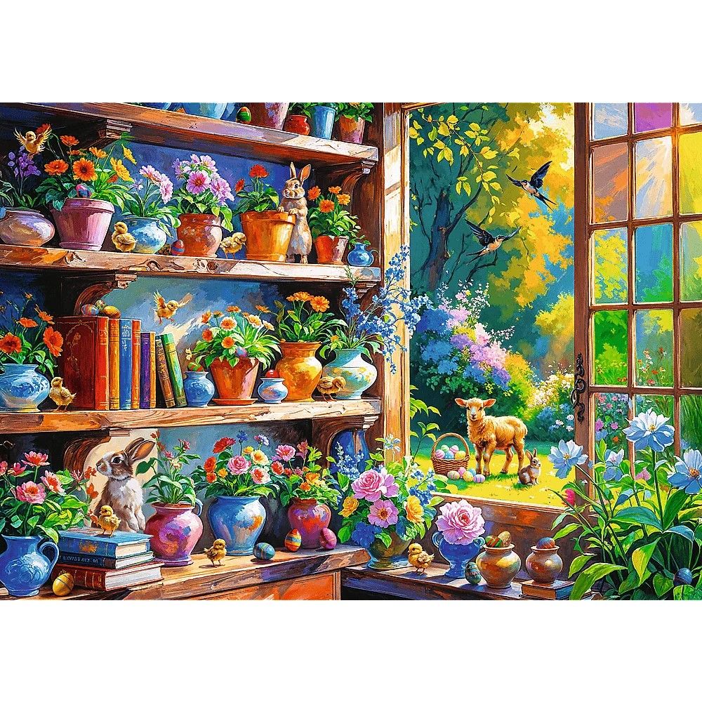PUZZLE TREFL 500 DIMINEATA DE PRIMAVARA IN ORANGERIE