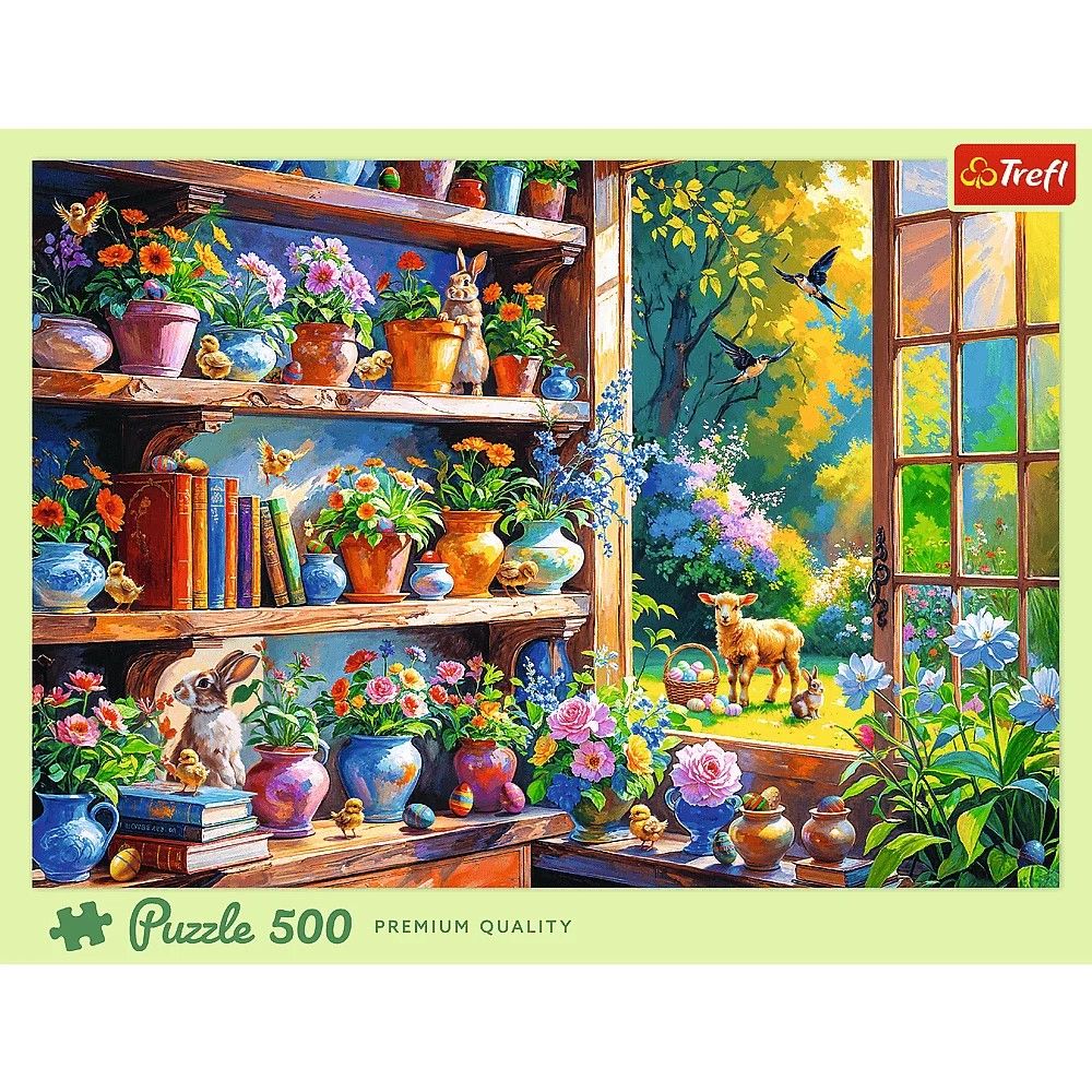 PUZZLE TREFL 500 DIMINEATA DE PRIMAVARA IN ORANGERIE
