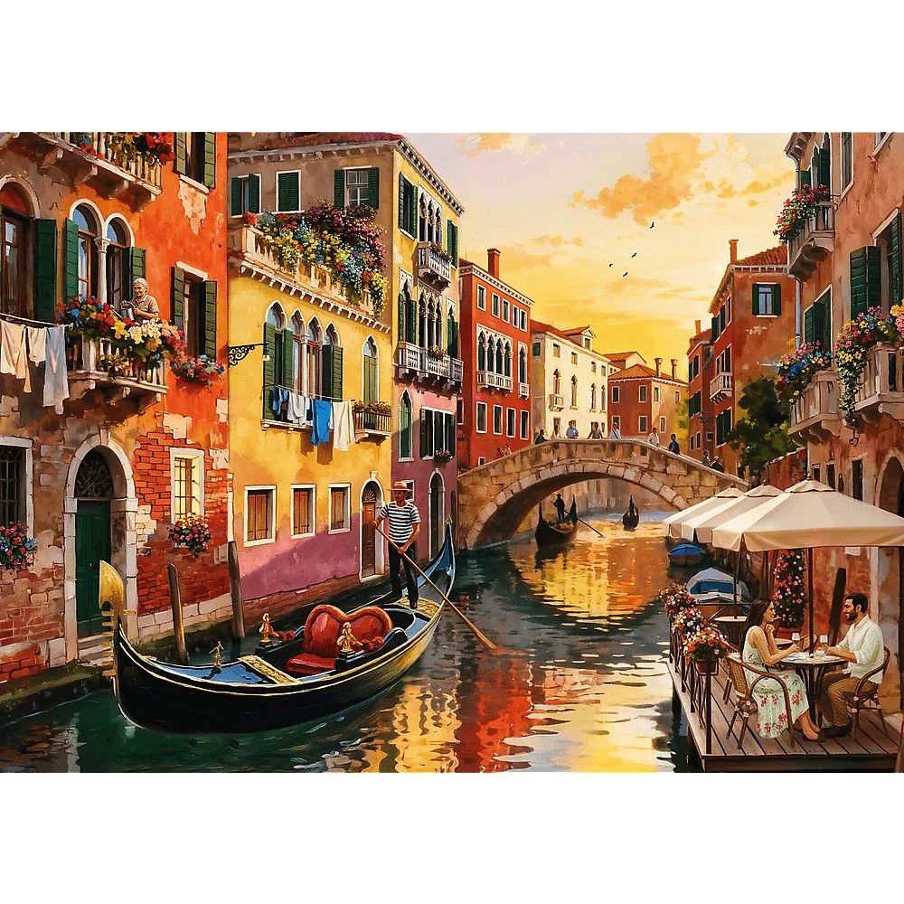 PUZZLE TREFL 500 VENETIA LA APUS DE SOARE