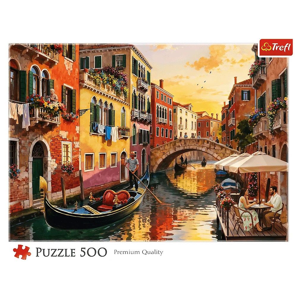 PUZZLE TREFL 500 VENETIA LA APUS DE SOARE