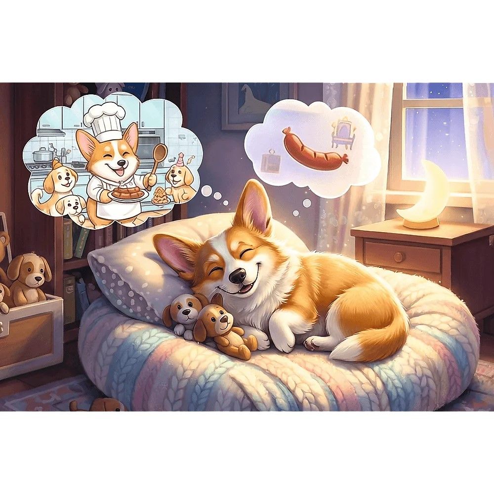 PUZZLE TREFL 60 CORGI IN TARAMUL VISELOR