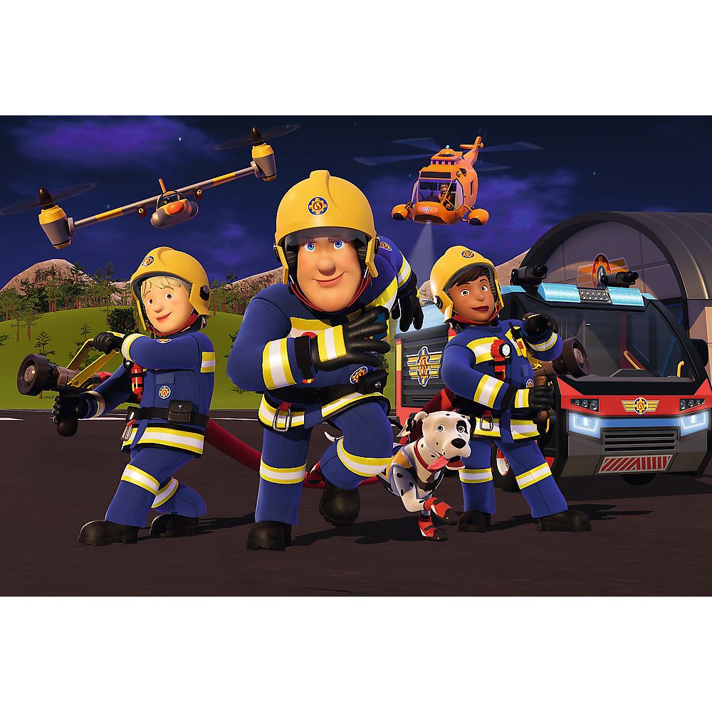 PUZZLE TREFL 60 EROUL IN UNIFORMA POMPIERUL SAM