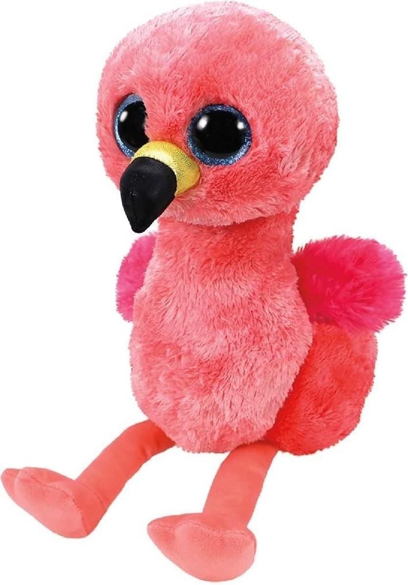 PLUS TY 24CM BOOS FLAMINGO ROZ