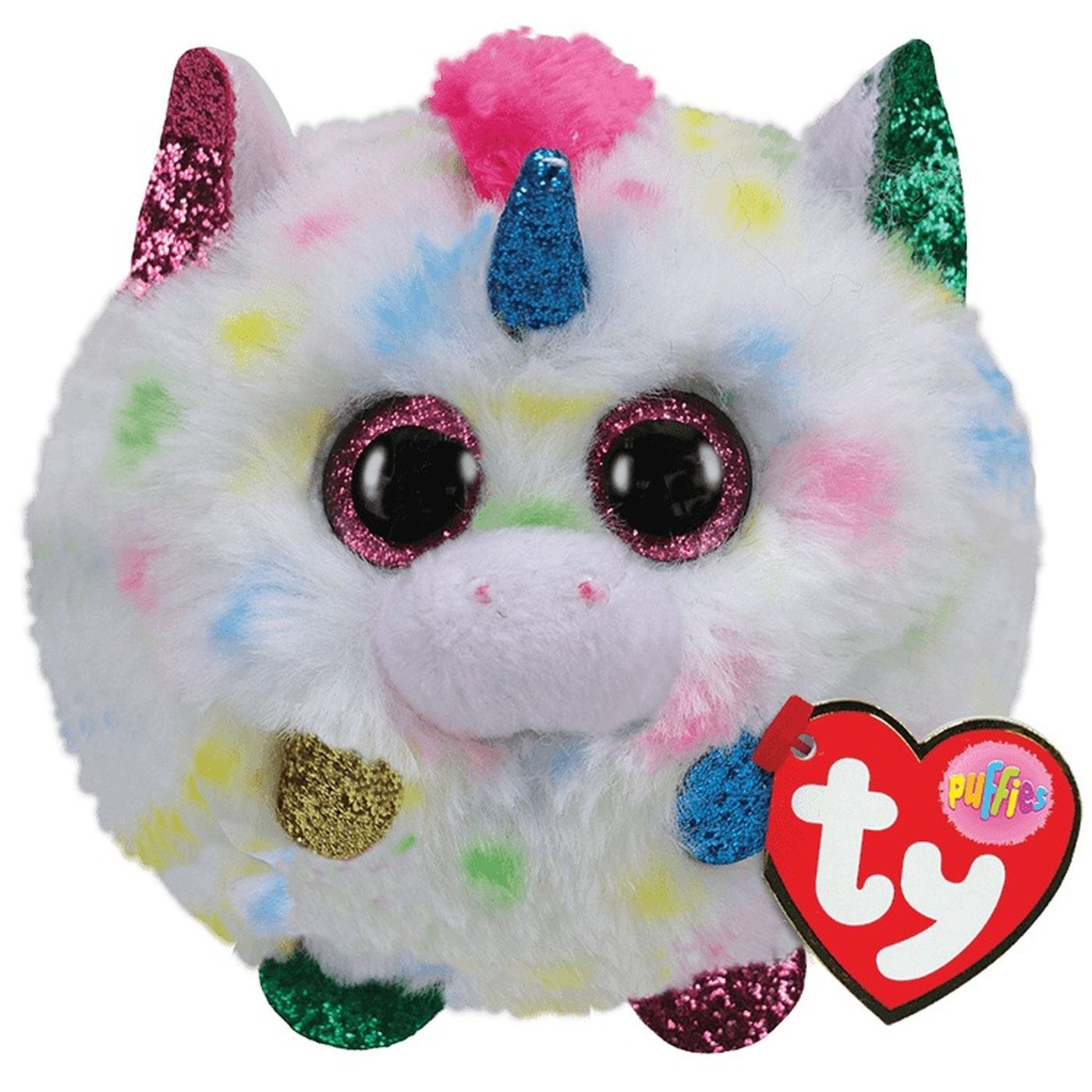 Plus TY Beanie Balls Harmonie Unicornul, multicolor, 8 cm
