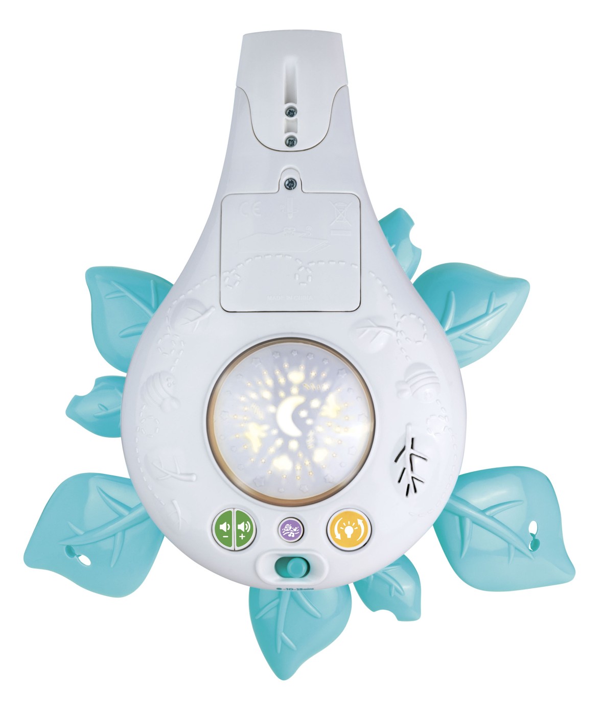 Carusel muzical cu proiector Winfun pentru patut, Animalute din Jungla