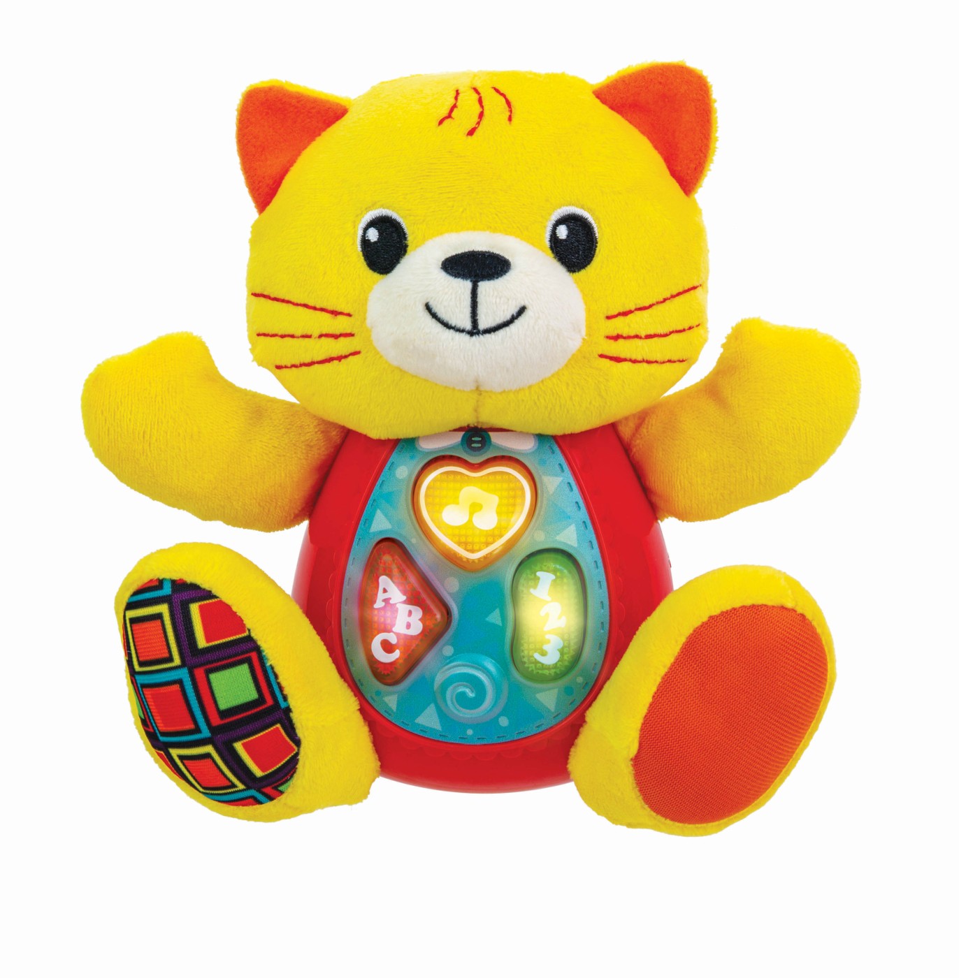 Pisicuta interactiva Winfun Kelsey cu sunete, lumini si melodii 3+ luni