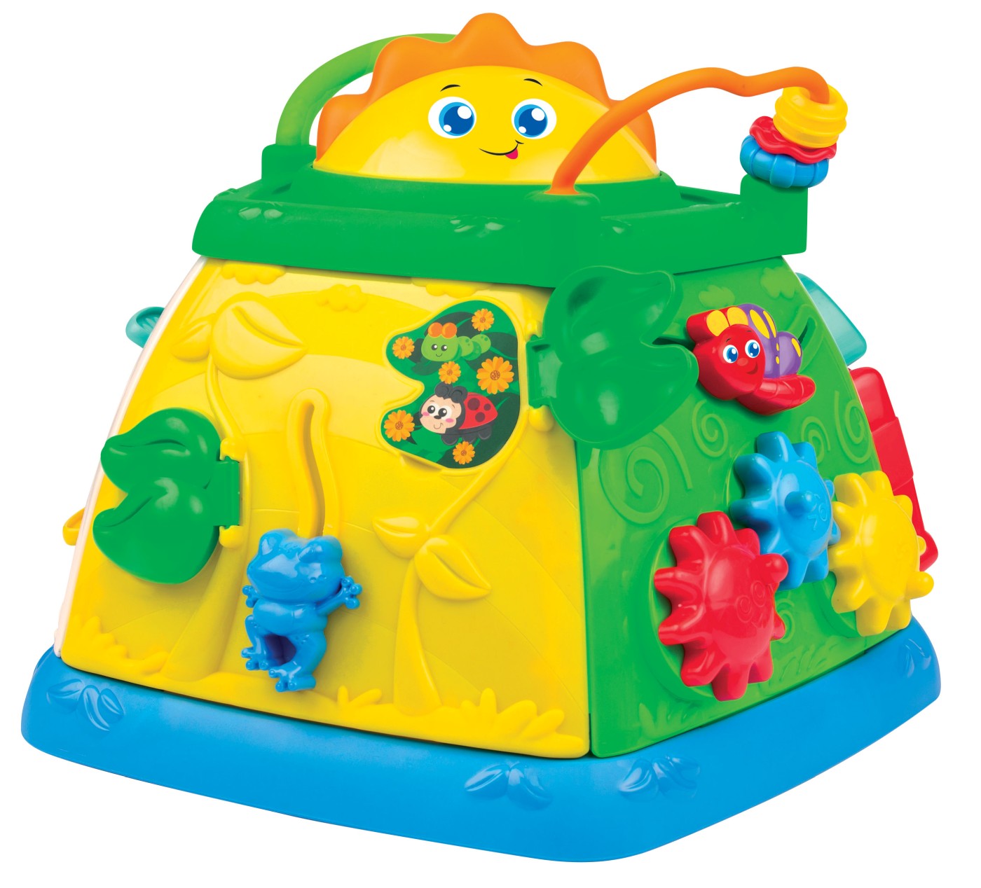 Cub de activitati interactiv Winfun Micul Gradinar cu lumini, 6+ luni