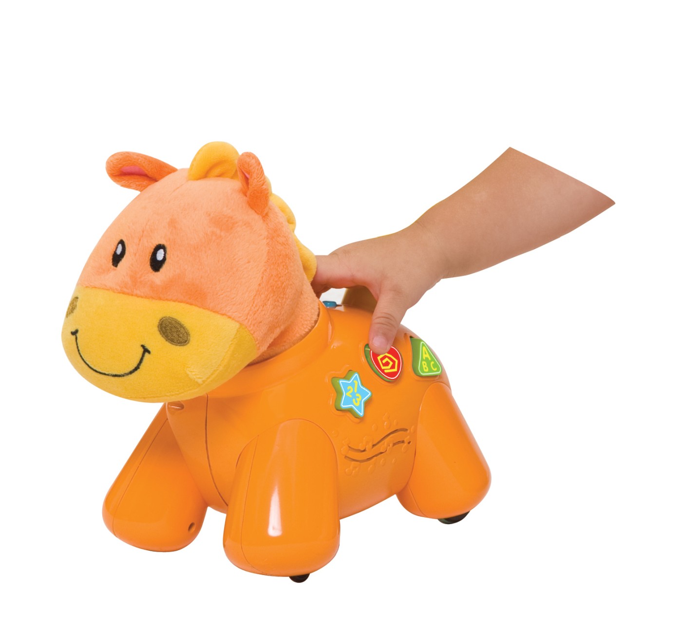 Jucărie de împins ponei Winfun cu lumini și sunete, 12 luni+