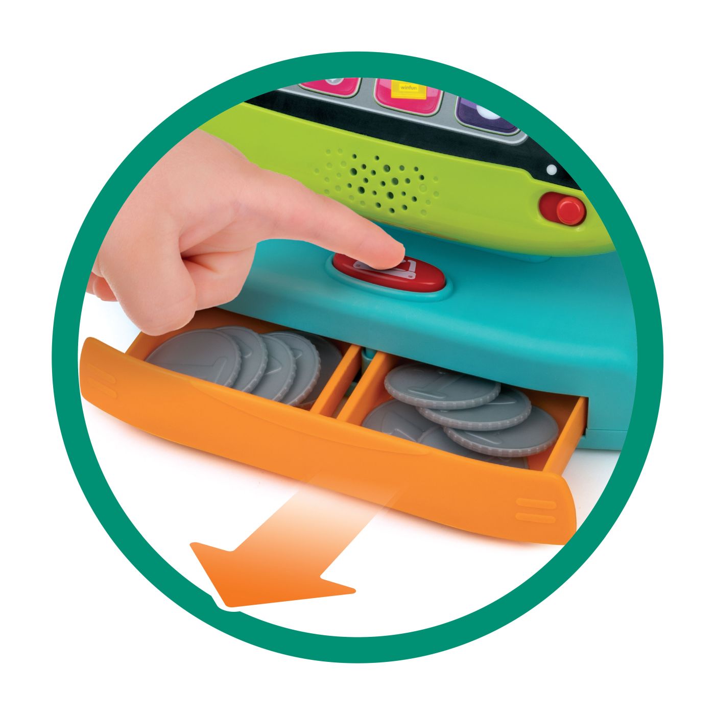 WINFUN SET CASA DE MARCAT INTERACTIVA CU ACCESORII