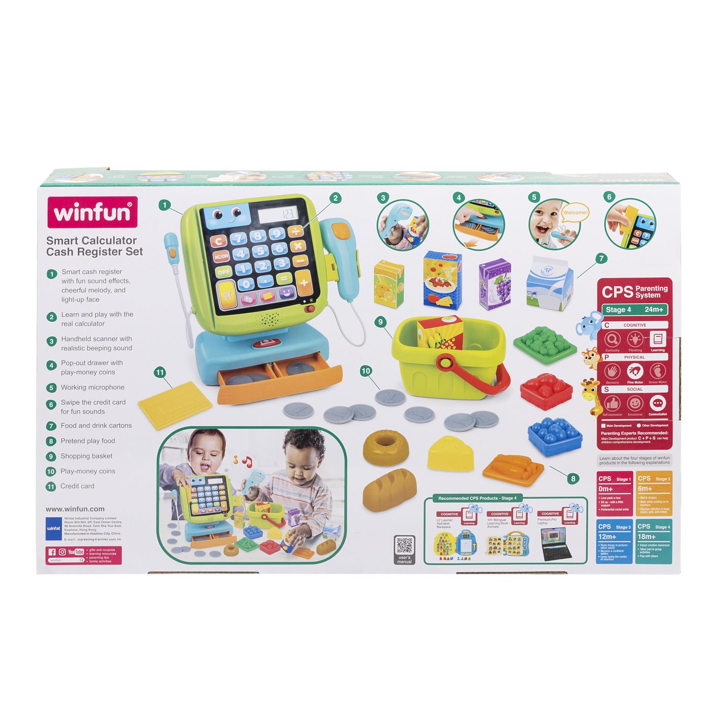 WINFUN SET CASA DE MARCAT INTERACTIVA CU ACCESORII
