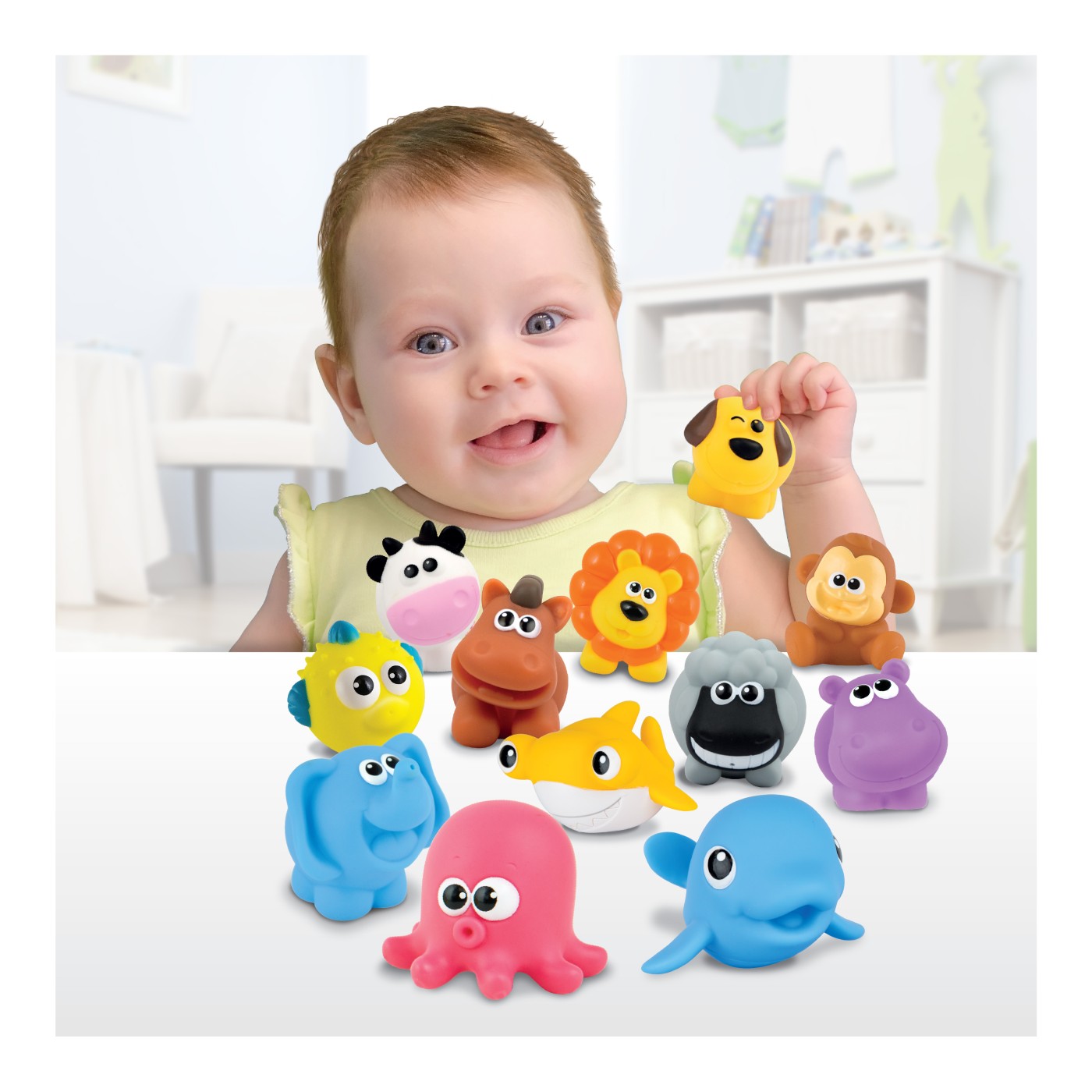 WINFUN SET JUCARII DE BAIE ANIMALUTE DE LA FERMA