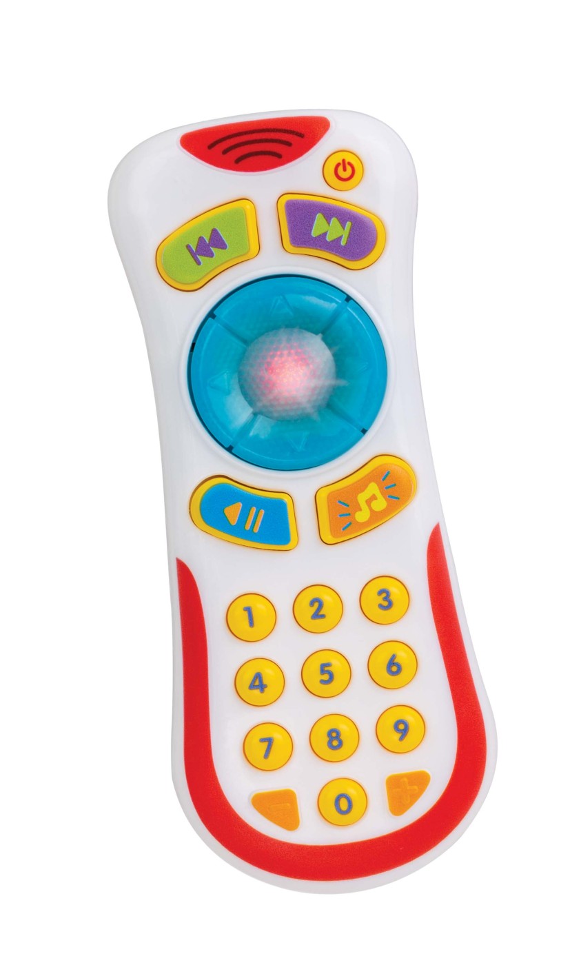 Telecomanda interactiva Winfun pentru bebelusi, cu sunete si lumini