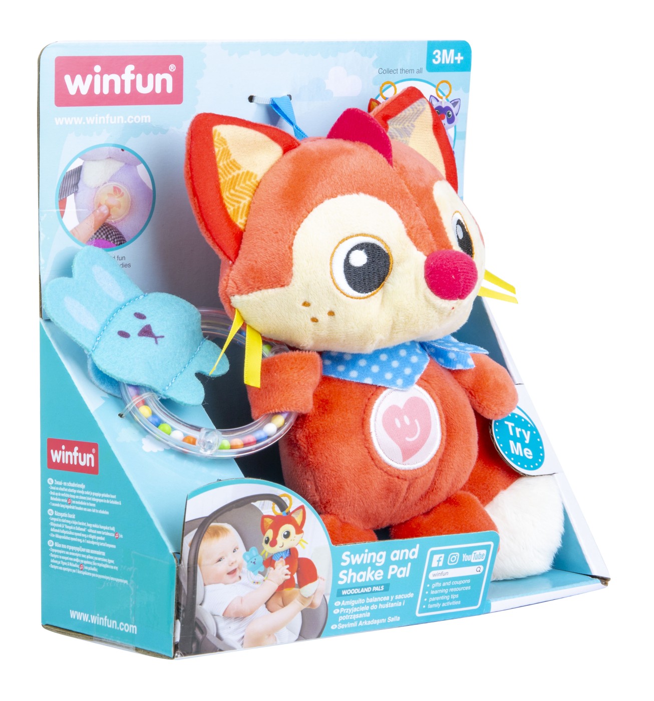WINFUN VULPITA CU SUNETE SI LUMINI