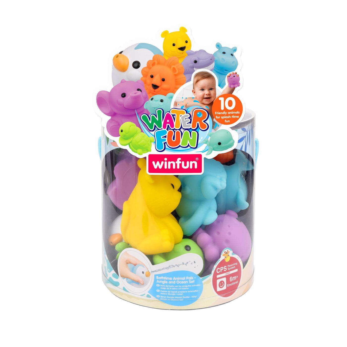 WINFUN WATER FUN SET JUCARII DE BAIE JUNGLA SI OCEAN