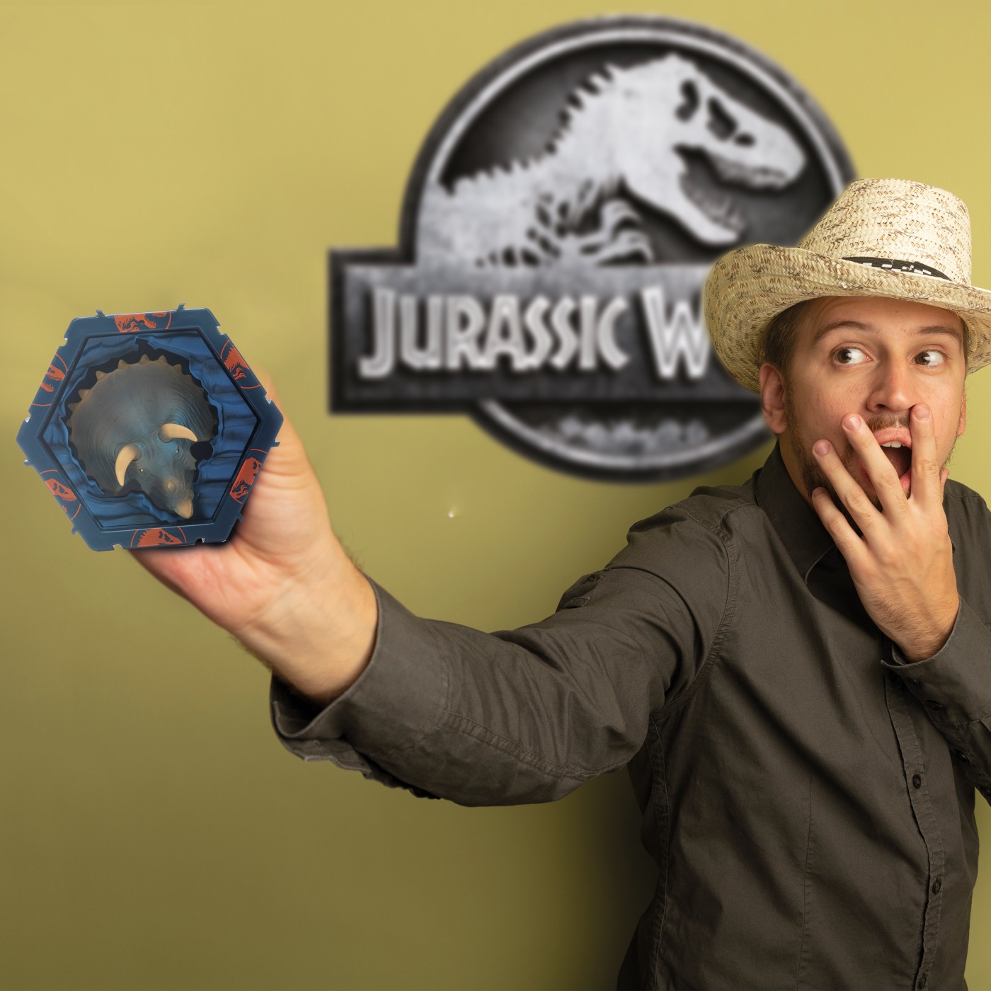 WOW! PODS - DINO TRICERATROPS SI CU EFECTE SONORE