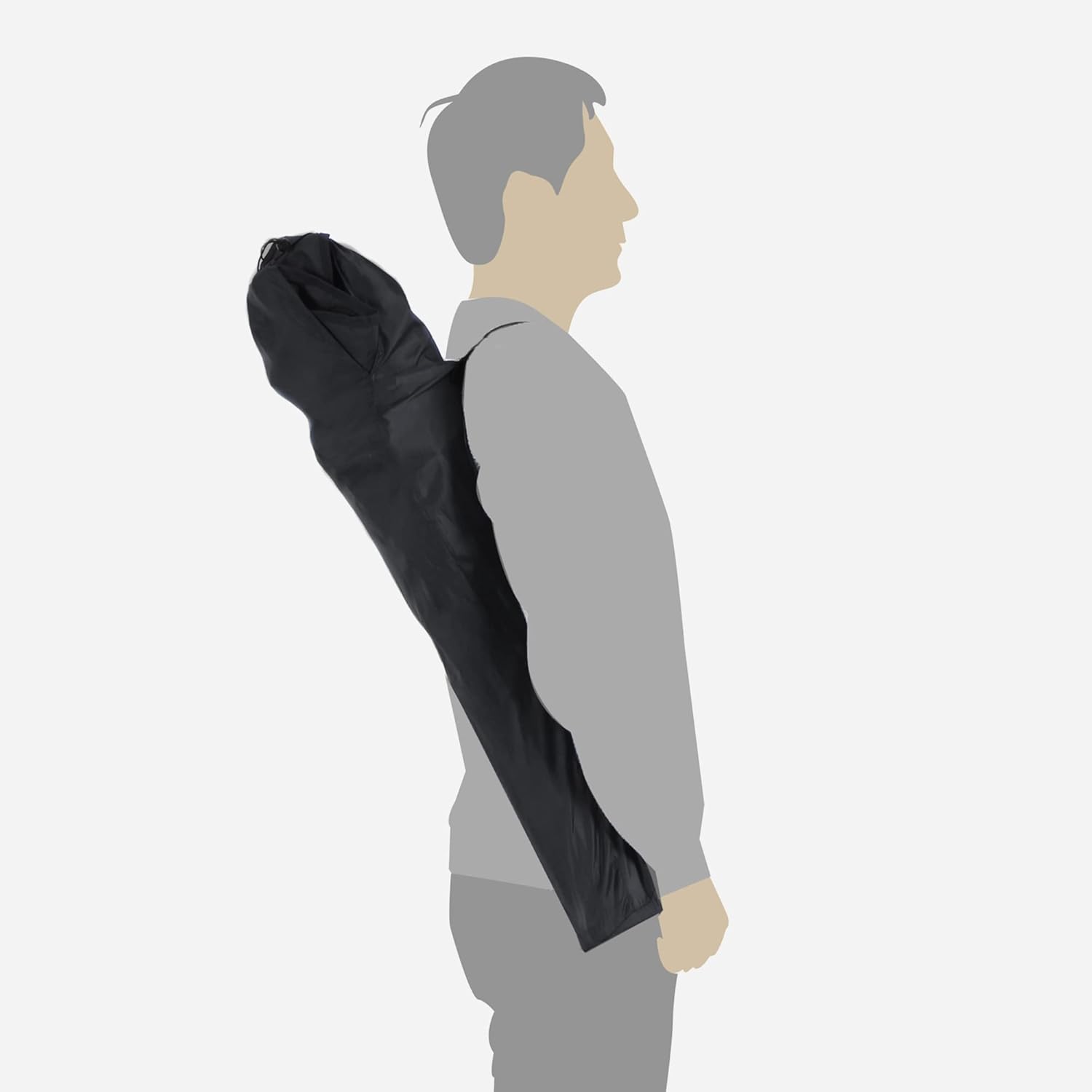 SONGMICS Scaun pliabil camping cu sezut buretat, suport bauturi, husa transport, 250 kg, 90x55x102 cm, rosu Household NewTrend