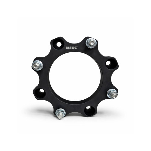 Distantier ATV 30 mm 4x156 centrare 131.2 cu 8 piulite M10x1.25 set 2 bucati aluminiu forjat negru Cod: DST8007