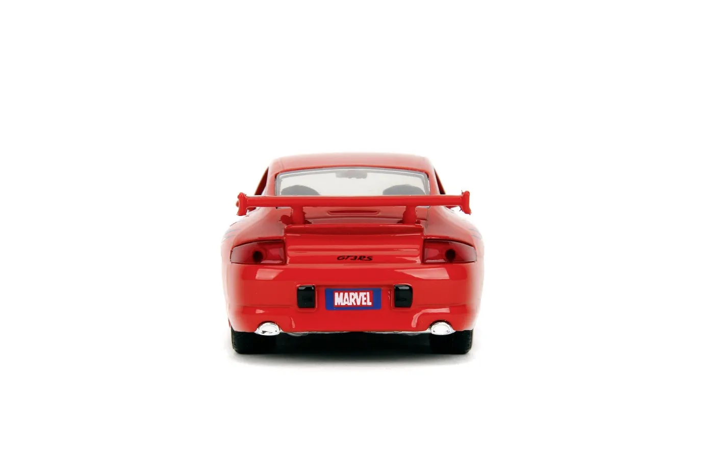 Masinuta metalica Spider-Man Porsche 911 GT3 RS, scara 1:32