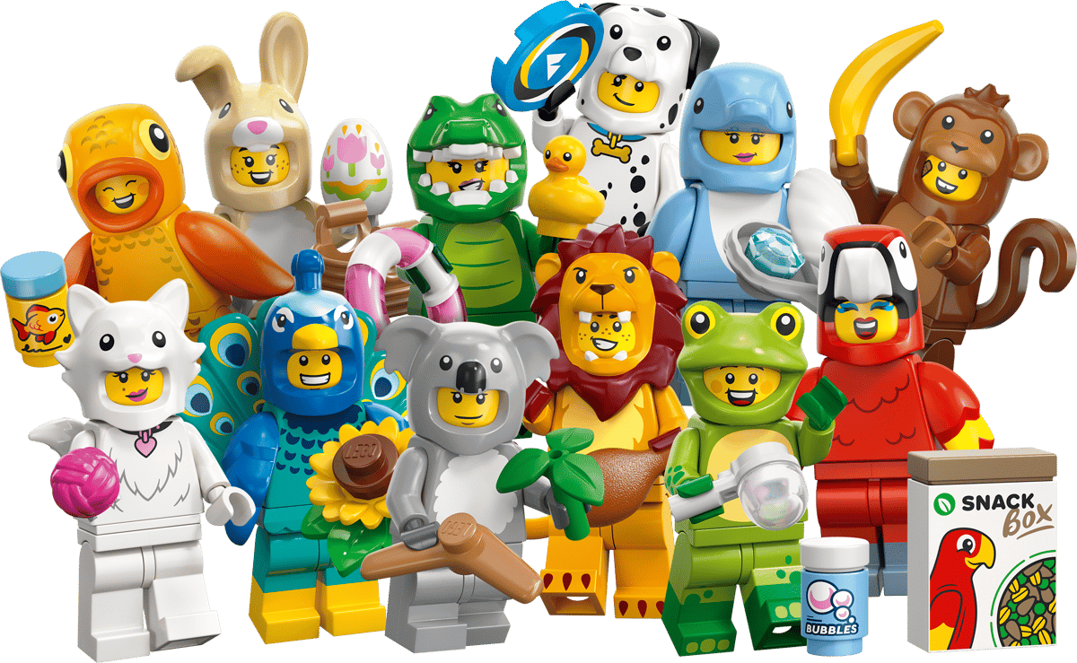 LEGO Minifigurine Animale 71051A, figurină surpriză de colecție