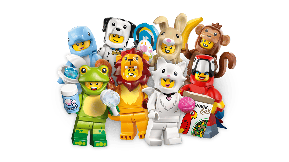 LEGO Minifigurine Animale 71051A, figurină surpriză de colecție