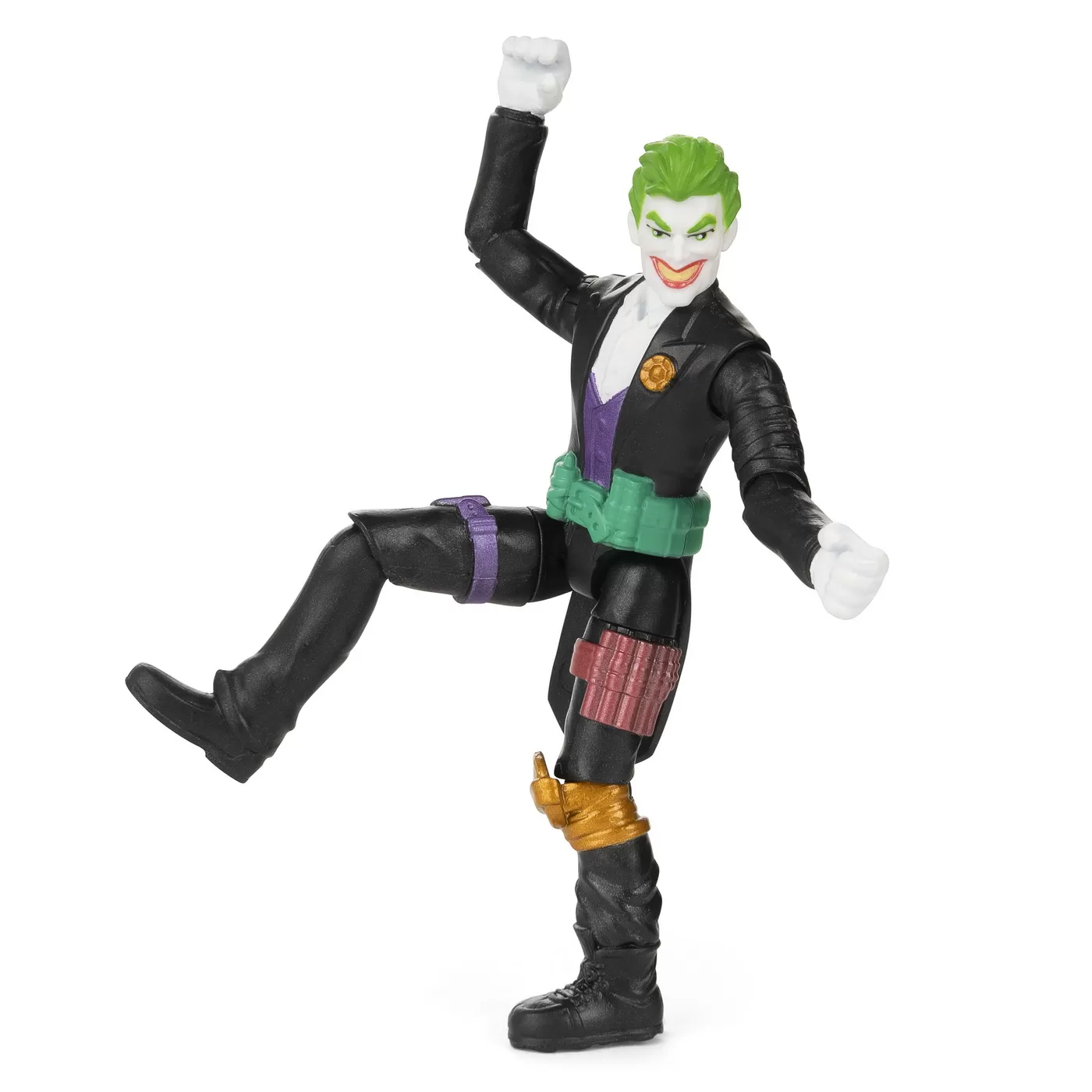 Figurina Joker articulata 10 cm cu 3 accesorii surpriza Spin Master
